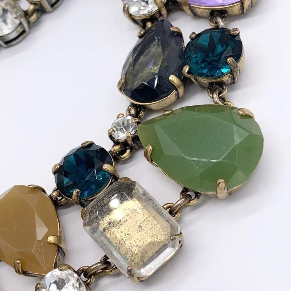 J. Crew Crystal Melange Necklace